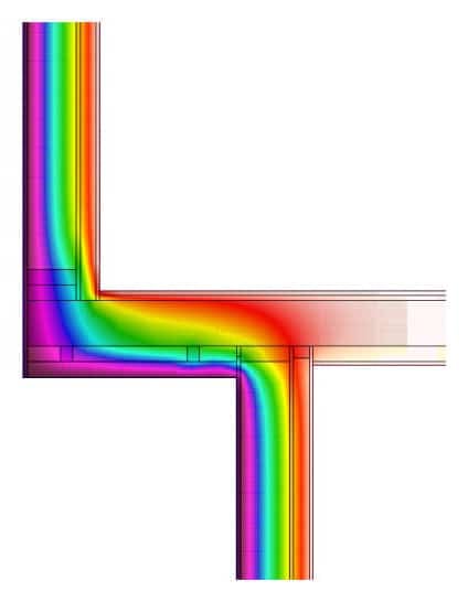 Thermal Bridge Modelling in THERM example